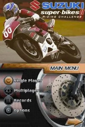 Suzuki Super-Bikes II - Riding Challenge (USA) screen shot title